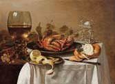 a still life with a roemer